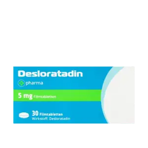 Desloratadin+pharma Filmtabletten 5mg 30 Stück